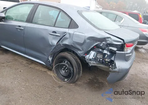 2025 Toyota Corolla Le from USA, damaged, VIN 5YFB4MDE8SP353511